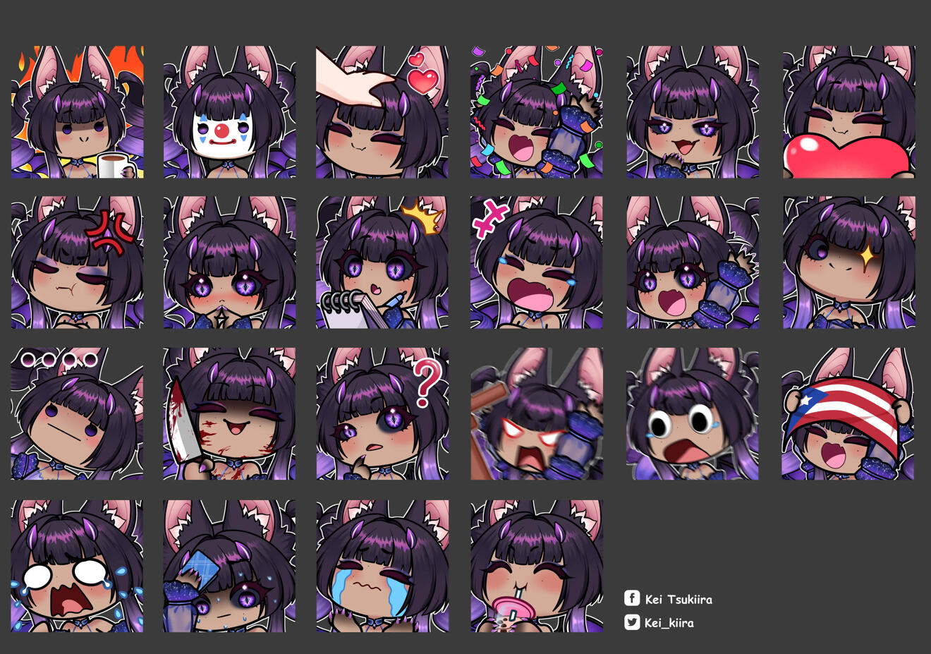 💜 𝙉𝙚𝙬 𝙀𝙢𝙤𝙩𝙚𝙨 𝙛𝙤𝙧 𝙏𝙬𝙞𝙩𝙘𝙝 &amp; 𝘿𝙞𝙨𝙘𝙤𝙧𝙙 ~ @𝙠𝙚𝙞𝙠𝙞𝙞𝙧𝙖 𝙤𝙣 𝙑𝙜𝙚𝙣