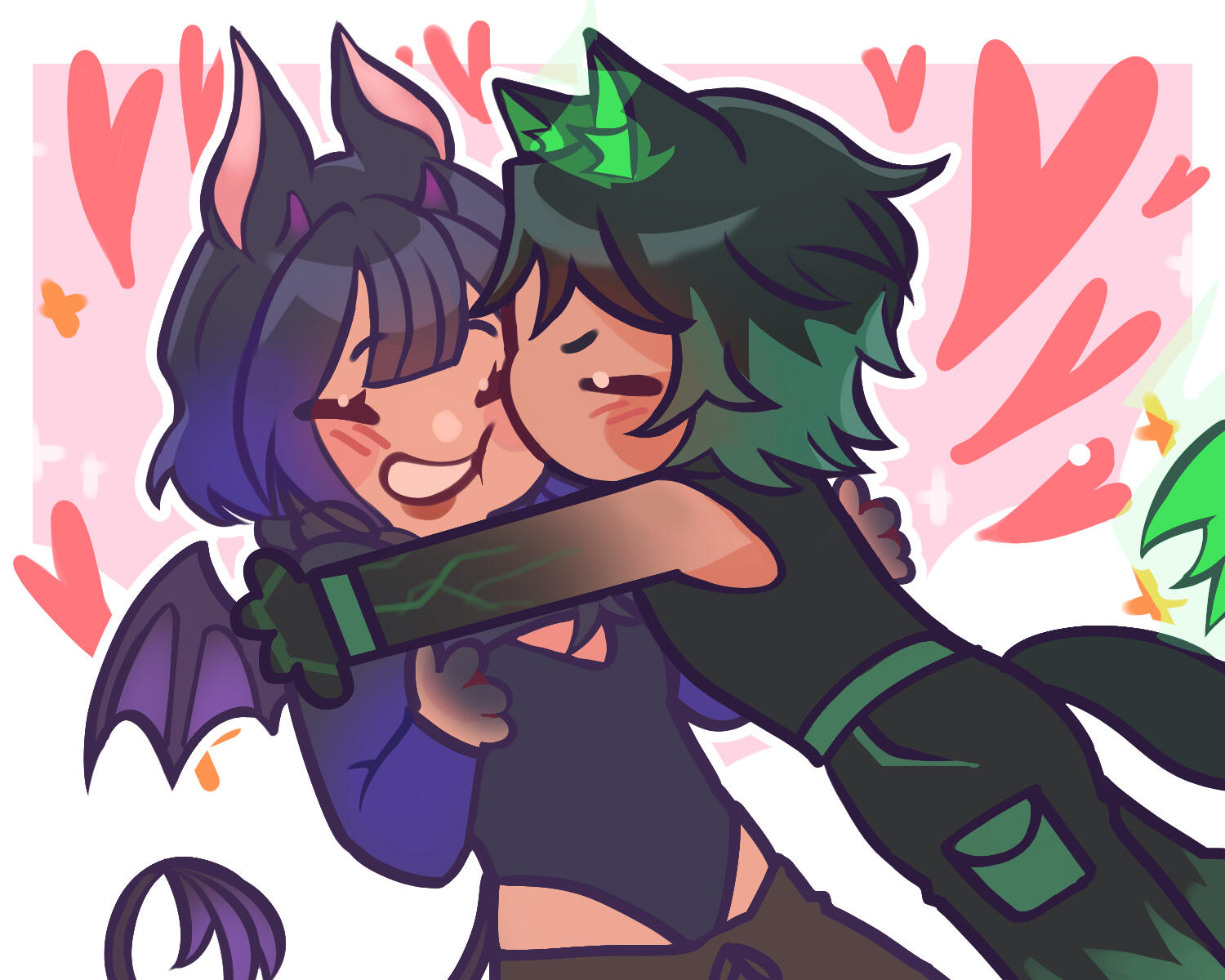 🦇𝙔𝘾𝙃 𝘾𝙤𝙪𝙥𝙡𝙚 𝘼𝙧𝙩 @𝙡𝙞𝙚𝙡𝙞𝙚𝙡𝙞𝙠𝟮𝟭 𝙤𝙣 𝙑𝙜𝙚𝙣